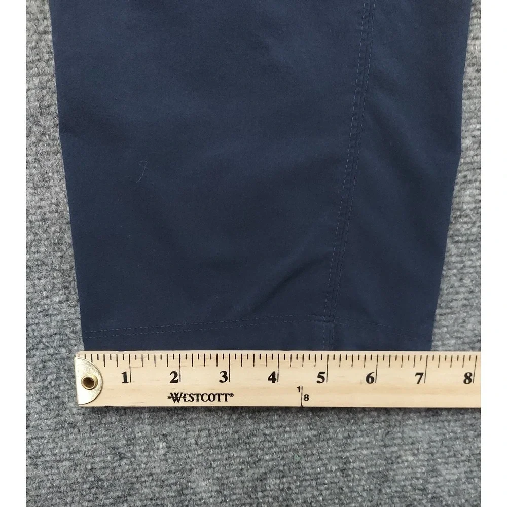 Nike Track Pants Mens Extra Large Blue Dri Fit Zip Ankles‎ Pockets Lightweight